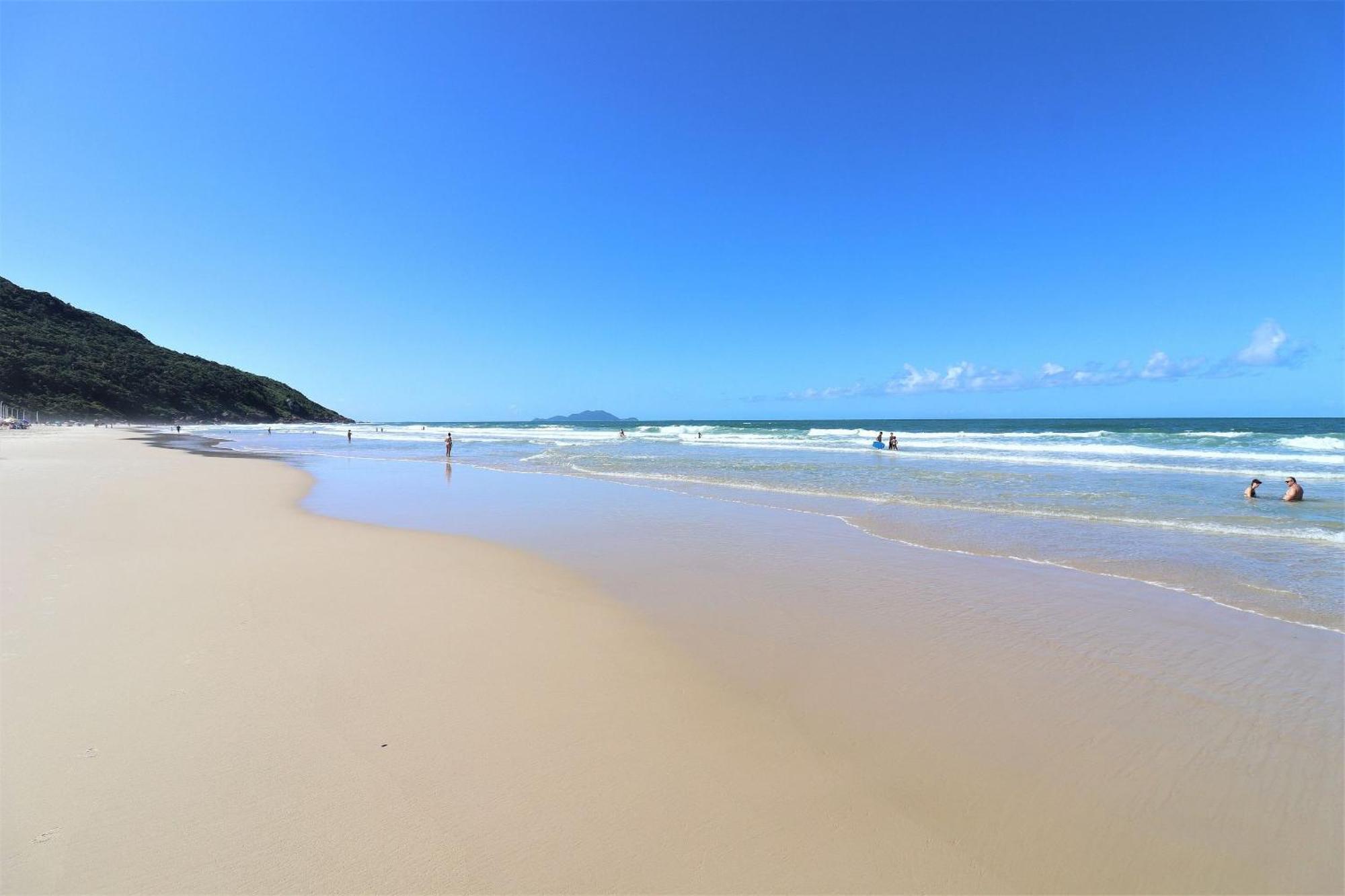 Maravilhoso Apto Com Vista Mar E Piscina-Hb03F Florianópolis Esterno foto